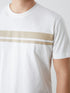 LC Waikiki Crew Neck Short Sleeve Striped Combed Cotton Men's T-shirt